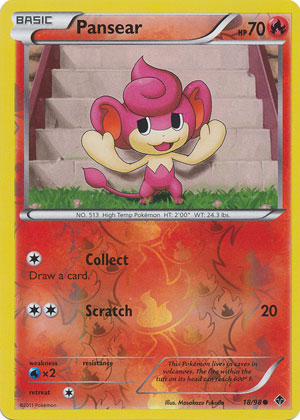 Pansear - 18/98 - Common - Reverse Holo